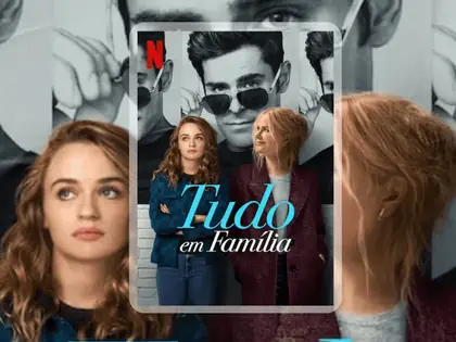 Arte ilustrativa de pôster de filme ou série